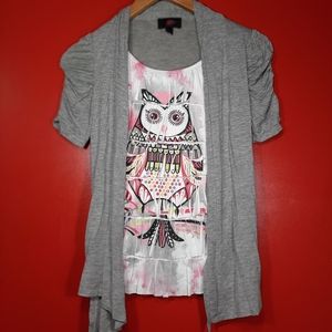 ☆Owl Layered Top☆